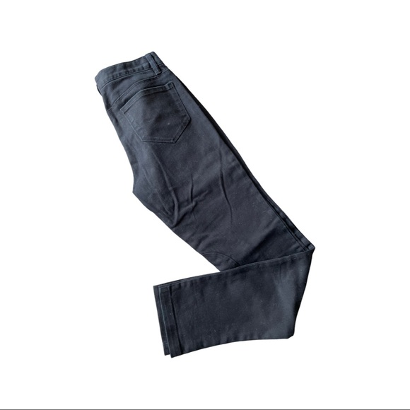 Benetton Black Jeans with inseam detailing. - Picture 2 of 7